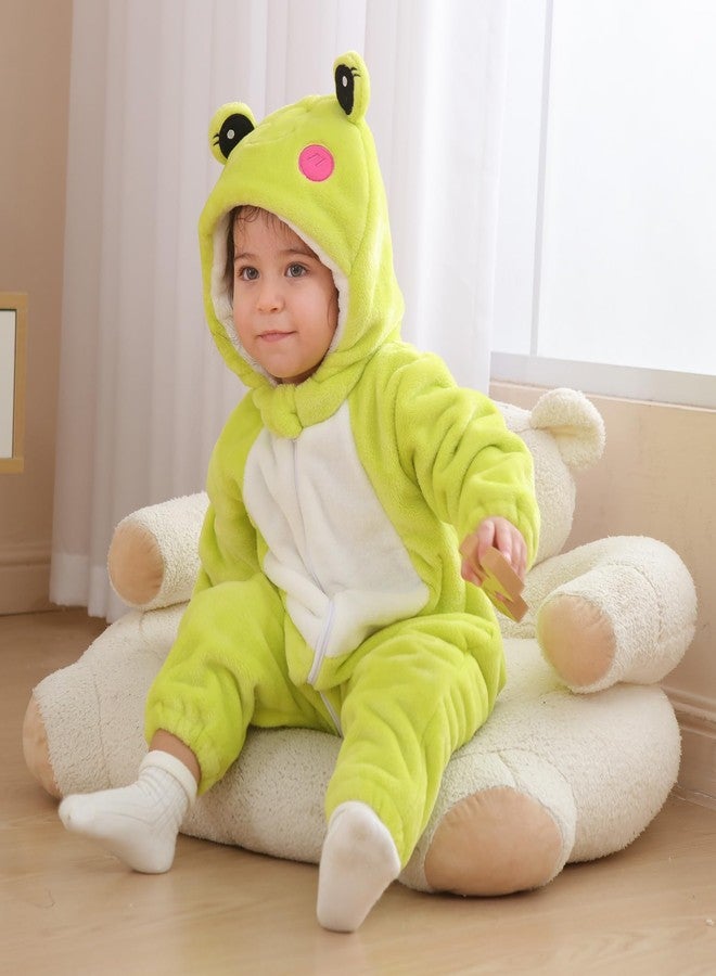 CuteOn Toddler Halloween Costume Onesie Cosplay Romper Christmas Infants Baby Costume Frog 3-4 Years - Image 4