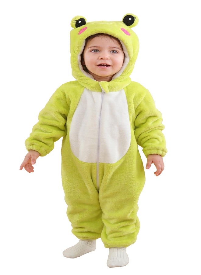 CuteOn Toddler Halloween Costume Onesie Cosplay Romper Christmas Infants Baby Costume Frog 3-4 Years - Image 1