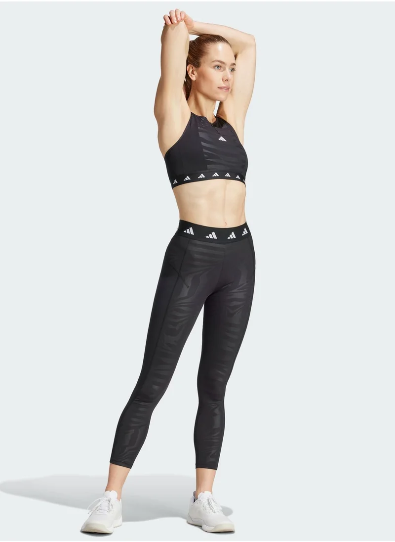 Adidas Powerimpact Medium Support Techfit Aop Bra