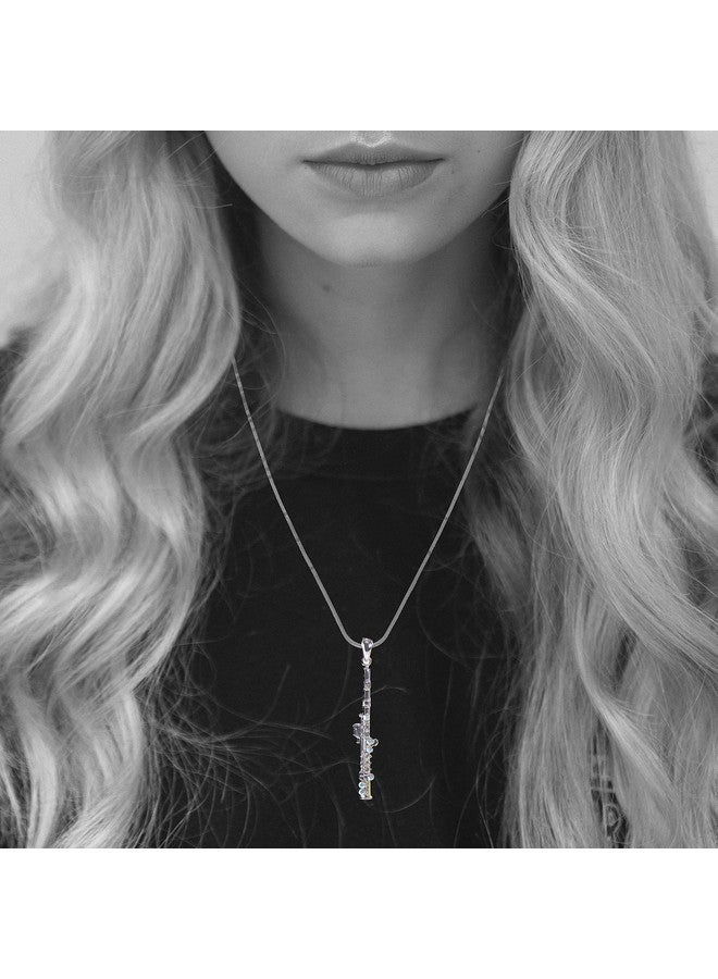 SpinningDaisy Silver Plated Woodwinds Musical Instrument Necklace (Flute) - Image 2
