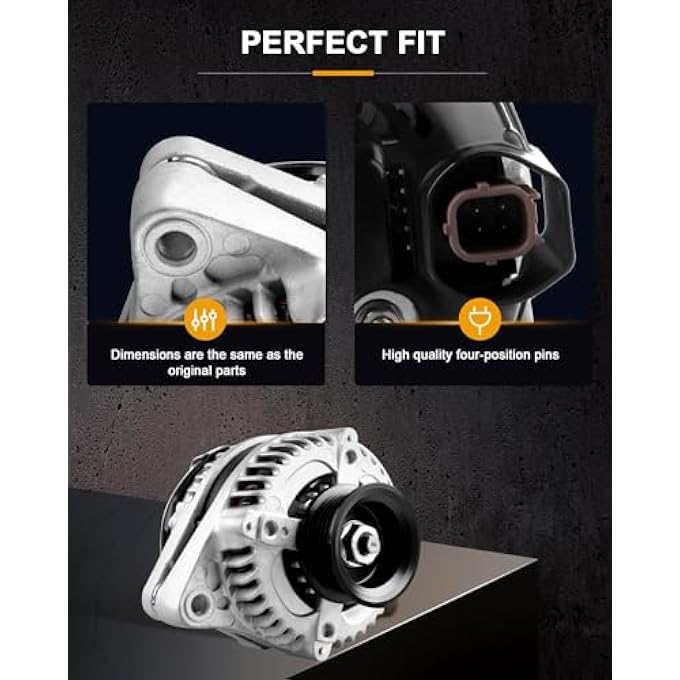 ROADFAR New Alternator Replacement for Honda for Accord 2008-2012, for Honda for Accord Crosstour 2010 11392 - Image 5