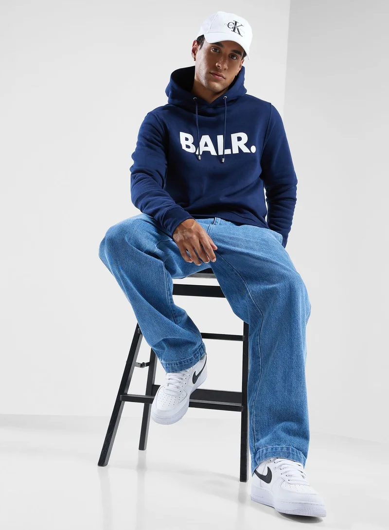 BALR Brand Straight Hoodie