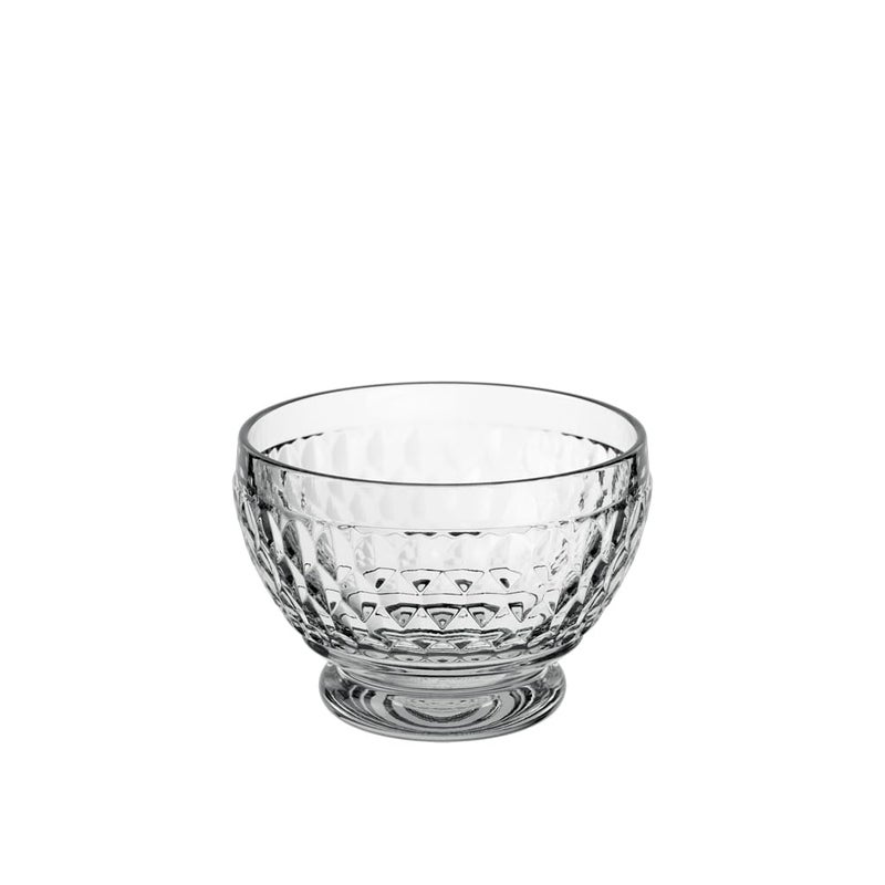 Villeroy & Boch Villeroy Boch Boston Colored Individual Bowl Clear 45 Diamond Faceted Crystal