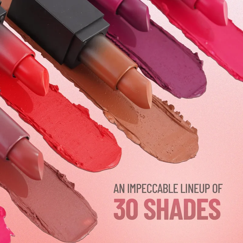 Swiss Beauty Swiss Beauty HD Matte Lipstick | Intense Pigment | Creamy Matte Finish | 8-Hour Stay | 12-Hour Moisturisation | Effortless Glide | Fresh Red Shade-17 3.5g