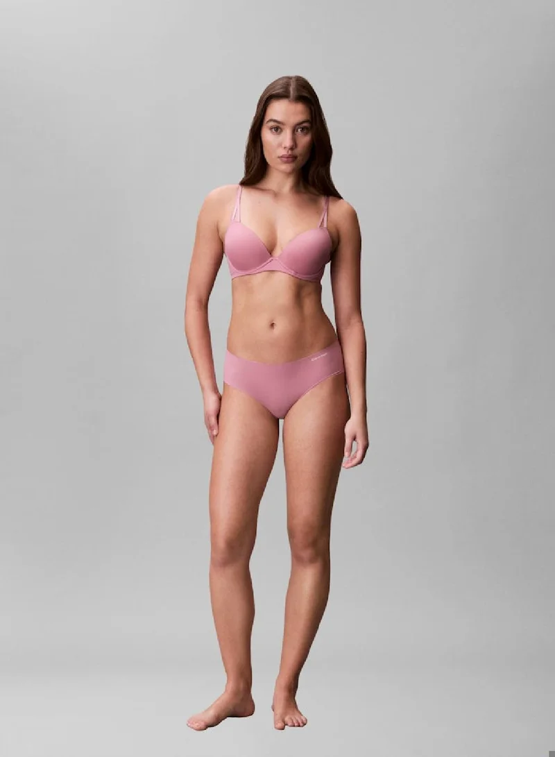 Calvin Klein BLACK/ CEDAR/ SOFT MAUVE 3 Pack Hipsters - Invisibles for Women | Best Price UAE