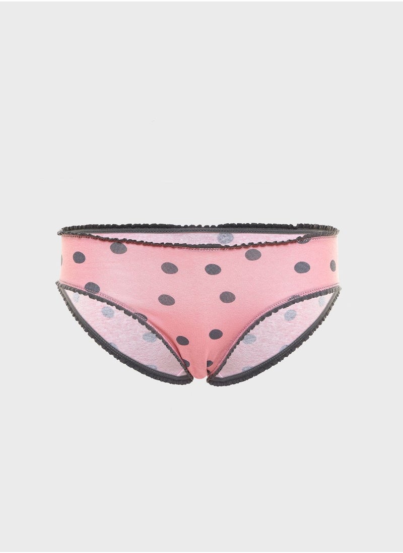 Reserved - Kids 5 Pack Polka Dot Underwears - Image 1