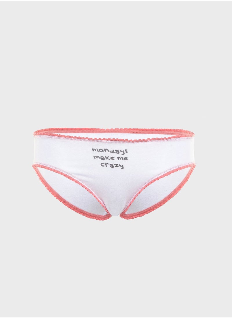 Reserved - Kids 5 Pack Polka Dot Underwears - Image 1