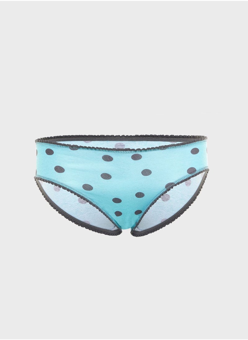 Reserved - Kids 5 Pack Polka Dot Underwears - Image 1