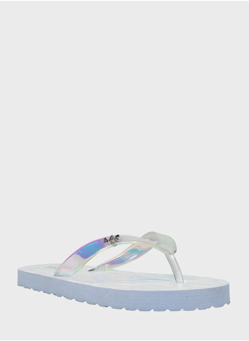 Michael Kors Youth Endine Kendry Flip Flops