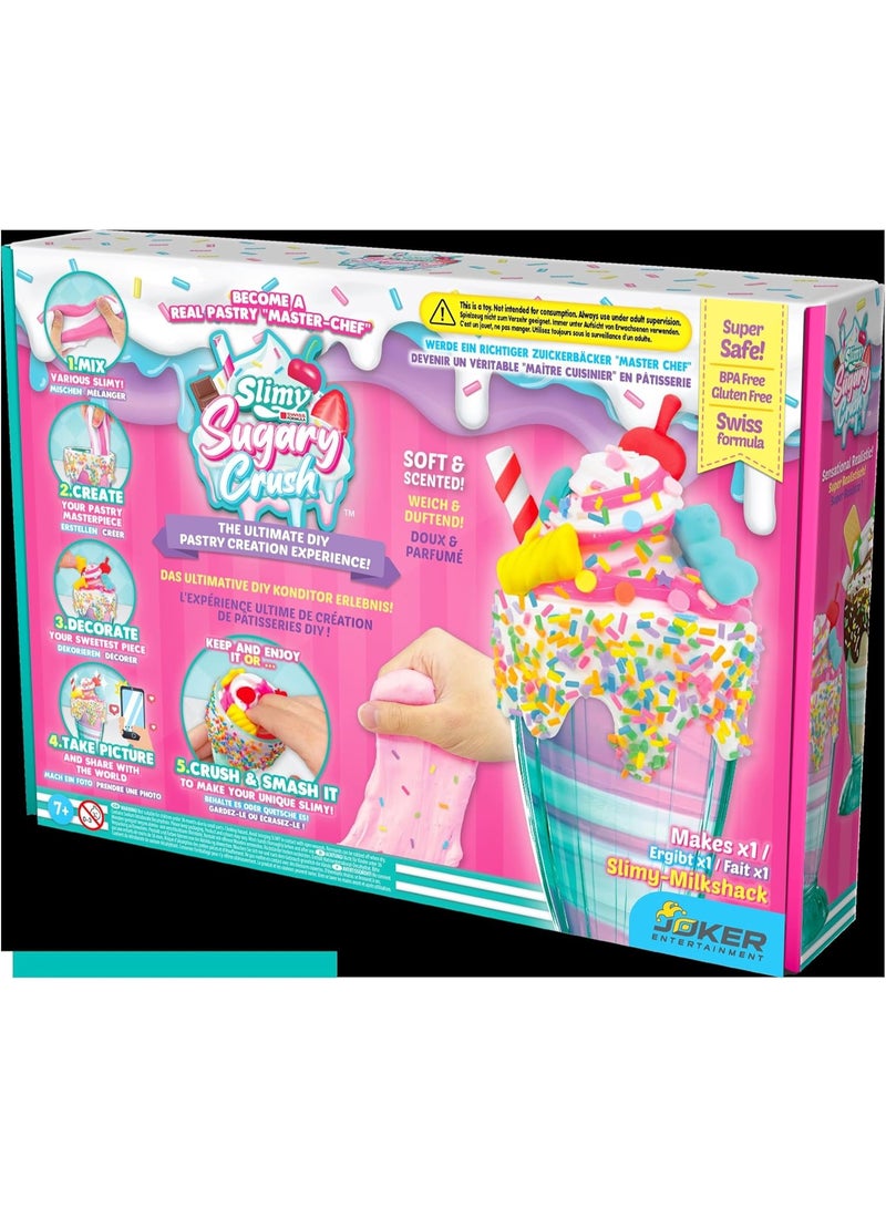 Slimy Sugary Crush™ DIY ASMR Ice Cream Series 1 Milkshake Maker Set, 2 Assortments to Collect, Safe Non-Toxic, BPA & Gluten Free - Image 1