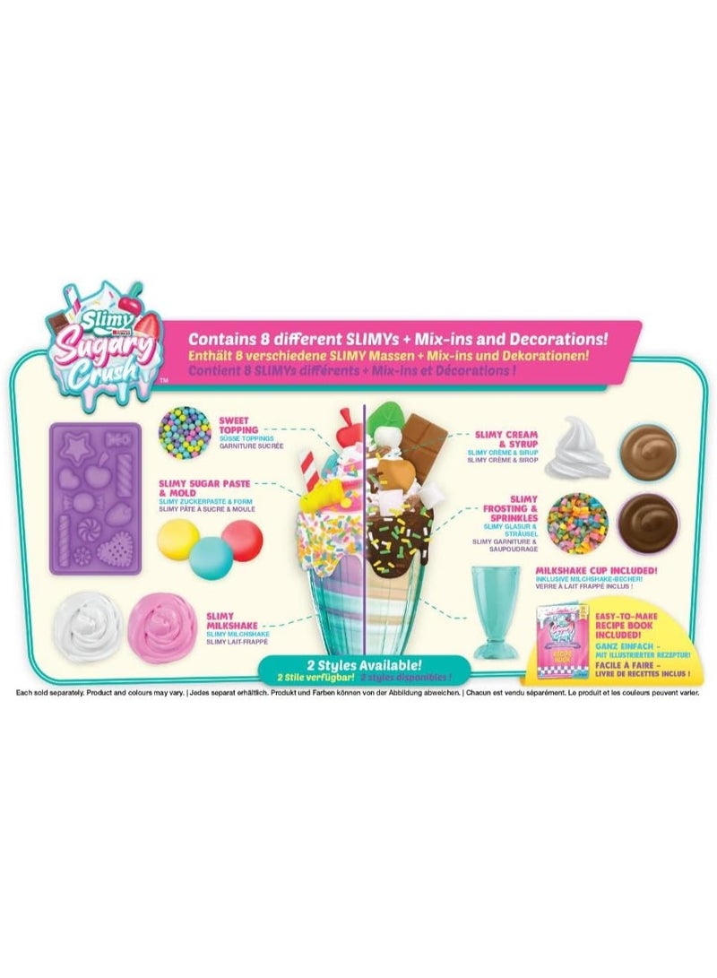 Slimy Sugary Crush™ DIY ASMR Ice Cream Series 1 Milkshake Maker Set, 2 Assortments to Collect, Safe Non-Toxic, BPA & Gluten Free - Image 2