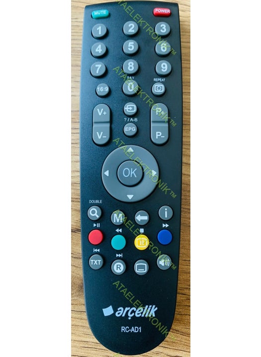Original Beko F 49-200 LCD TV Television Grundig Beko Altus Remote Control Original Remote Control RC-Ad1