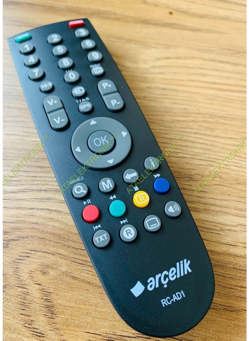 Ata Elektronik - Original Beko F 49-200 LCD TV Television Grundig Beko Altus Remote Control Original Remote Control RC-Ad1 - Image 1