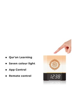 Quran Speaker with Lamp & Clock – 14 Language Translations, 18 Reciters, Azaan Settings & Mobile App Control, Perfect Islamic Gift for All Ages - pzsku/Z4D2EE3BE043E039C9DAEZ/45/_/1736426219/09b4b8c6-5e6a-4ec5-b54e-0783175373e2