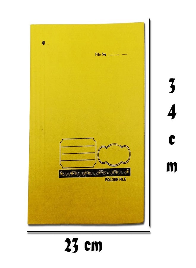 CRAFTWAFT Premium Paper Board Folder File, Tag File for Documents, Papers, Certificate etc Eyelet Folder Tag File Multicolor (12) - Image 5