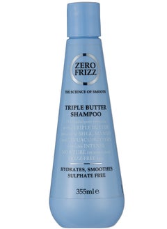 Zero Frizz Triple Butter Shampoo 355 ml  - Image 1