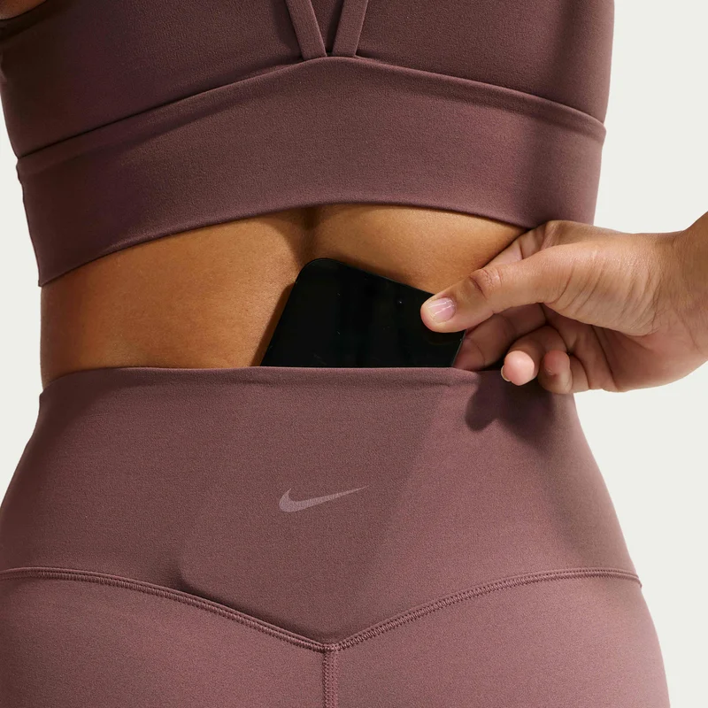 Nike Purple Women's Zenvy Flared Leggings for Women | Best Price UAE
