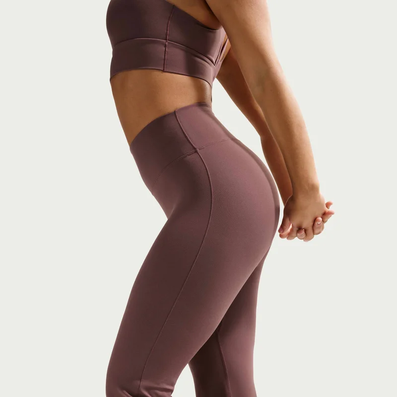 Nike Purple Women's Zenvy Flared Leggings for Women | Best Price UAE