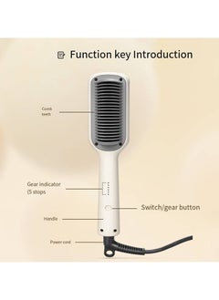 General 2-in-1 Ionic Hair Straightener & Curling Iron – Dual Styling with Ceramic Plates  - Image 2