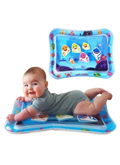 WowWee Baby Shark Tummy Time Water Filled Play Mat Infant Toys To Help Learn How To Crawl Baby Shark Official  - Image 1