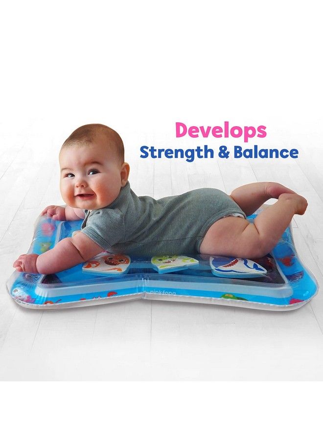 WowWee Baby Shark Tummy Time Water Filled Play Mat Infant Toys To Help Learn How To Crawl Baby Shark Official - Image 5