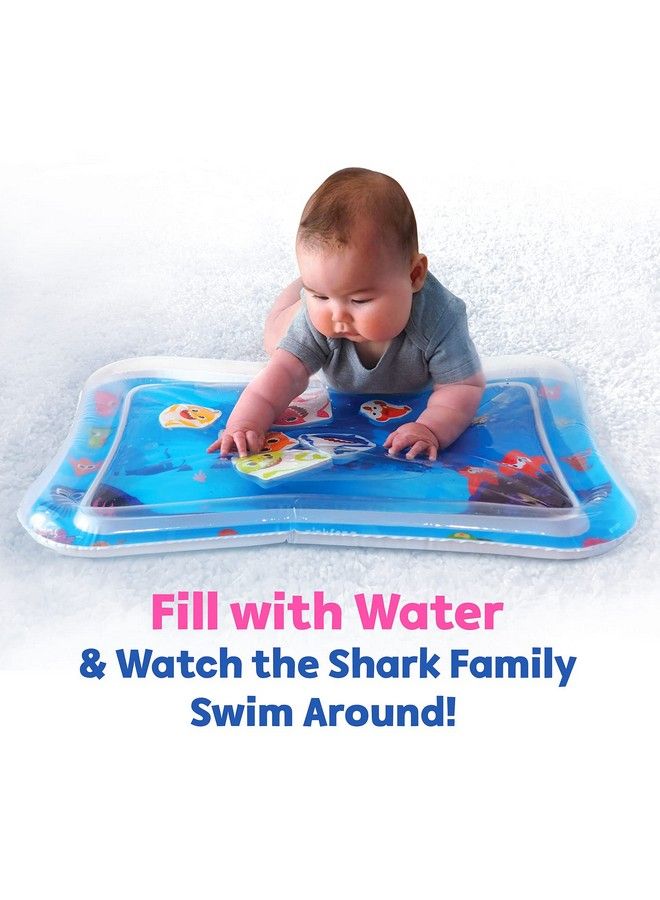 WowWee Baby Shark Tummy Time Water Filled Play Mat Infant Toys To Help Learn How To Crawl Baby Shark Official - Image 4