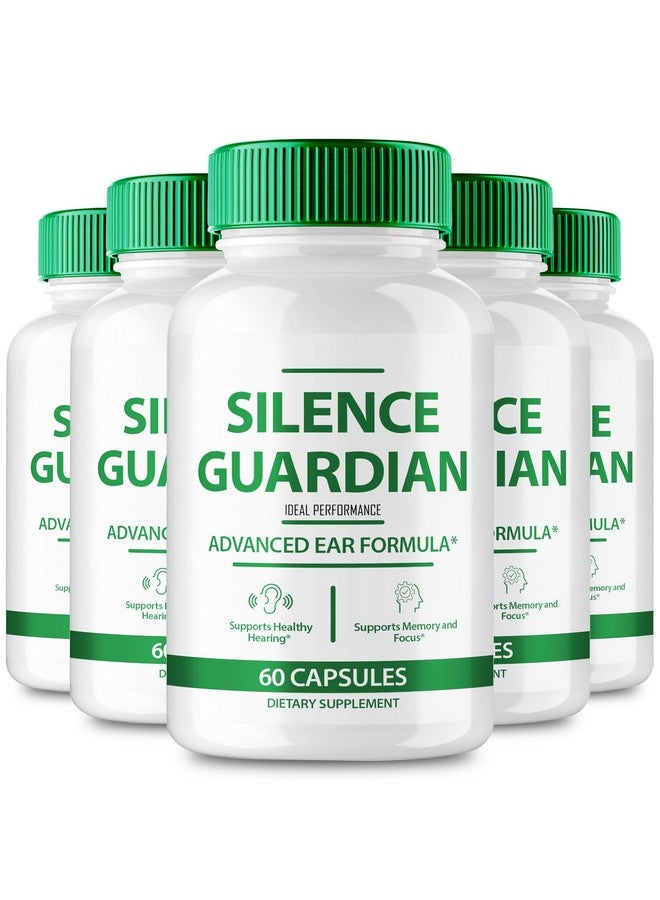 IDEAL PERFORMANCE Silence Guardian Tinnitus Relief For Ringing Ears Capsule, Silence Guardian Ring Clear Tinnitus Pills, SilenceGuardian Ear Tinnitus Supplement, Ear Ringing Tinnitus, SilenceGuardian Reviews (5 Pack)  - Image 1