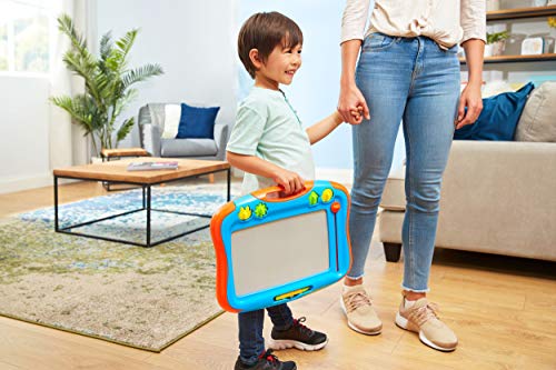 Tomy Megasketcher Magnetic Drawing Board | Large Writing Pad with Magic Eraser | Travel Games for Kids Aged 3 4 5 6 and Over | Measures 45 x 35 cm - Image 5