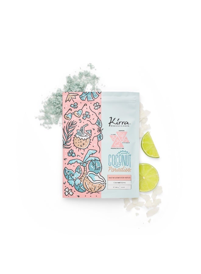 Kirra Coconut Paradise – Vegan Salt & Sugar Body Scrub - Image 3