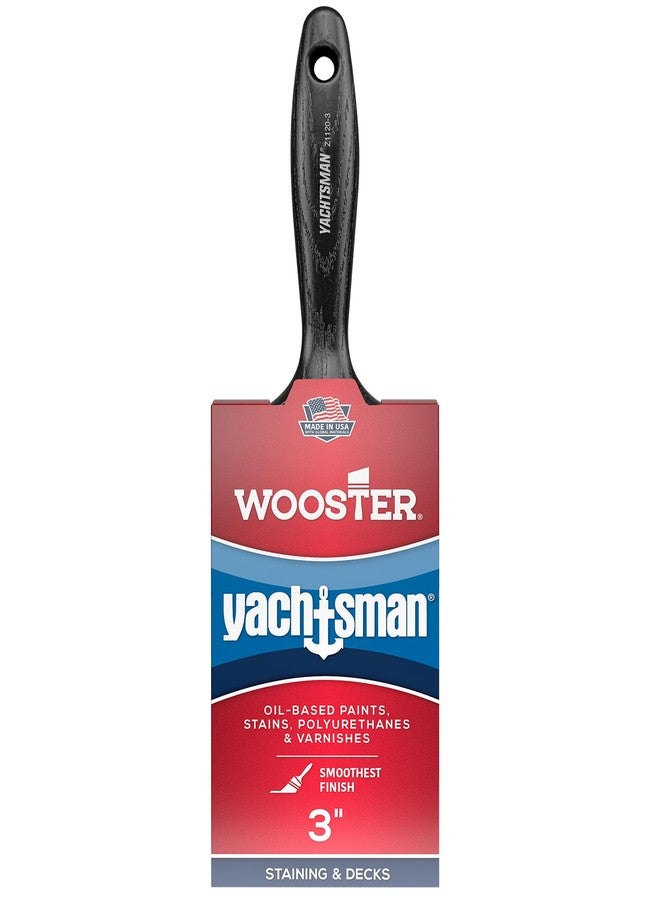 Wooster Z1120-3 Paintbrush, 3-Inch, White - Image 1