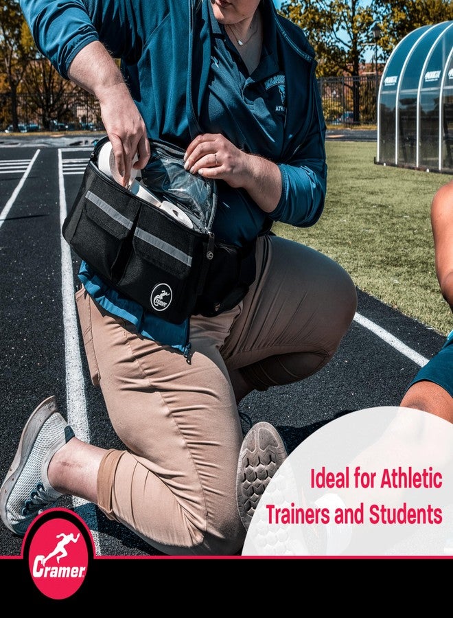 Cramer Deluxe Fanny Pack for Athletic Trainers, Complete Athletic Training Kit Waist Bag With Quick Access Pockets, Lightweight Option Carries AT Essential Supplies, Including Tape and Scissors, Empty - Image 4