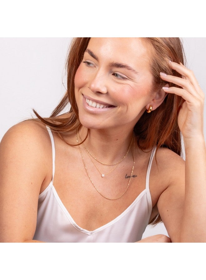 Dogeared Pearls Of Success Necklace Gold Filled - Image 4