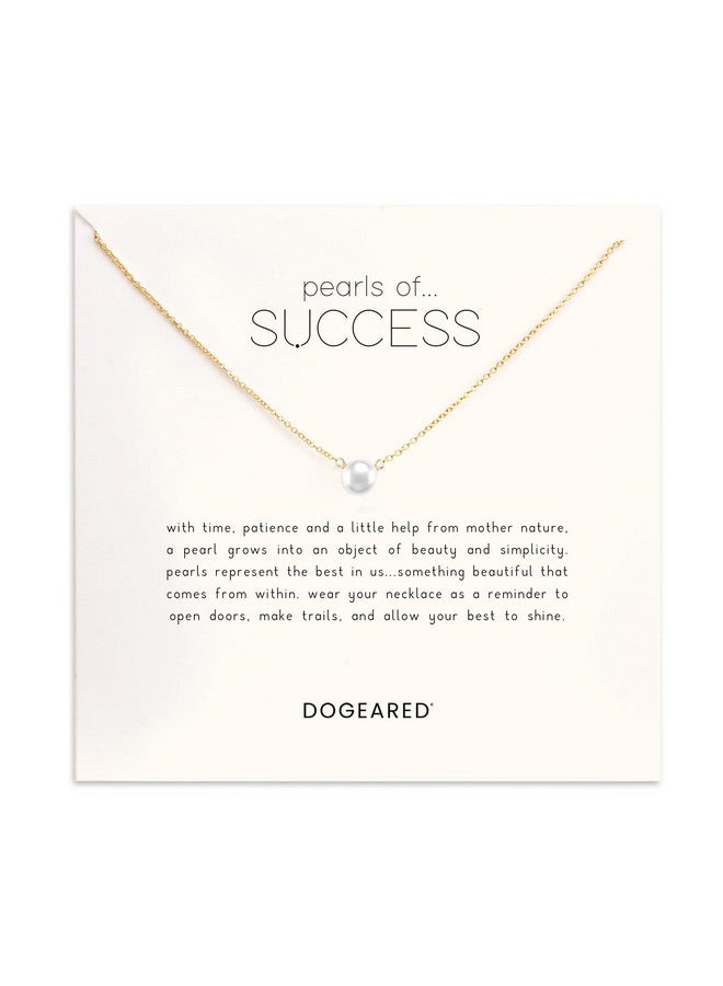 Dogeared Pearls Of Success Necklace Gold Filled - Image 1