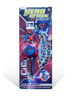 SARAOONT Spiderman  Projector Watch for kids  - Image 2