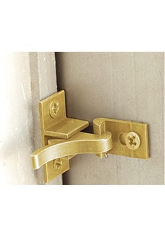 KASTWAVE Heavy Duty Brass Elbow Latch Catch for Cabinets Windows and Doors 4 Pack with Mounting Screws Ideal for Home and Office Use  - Image 3