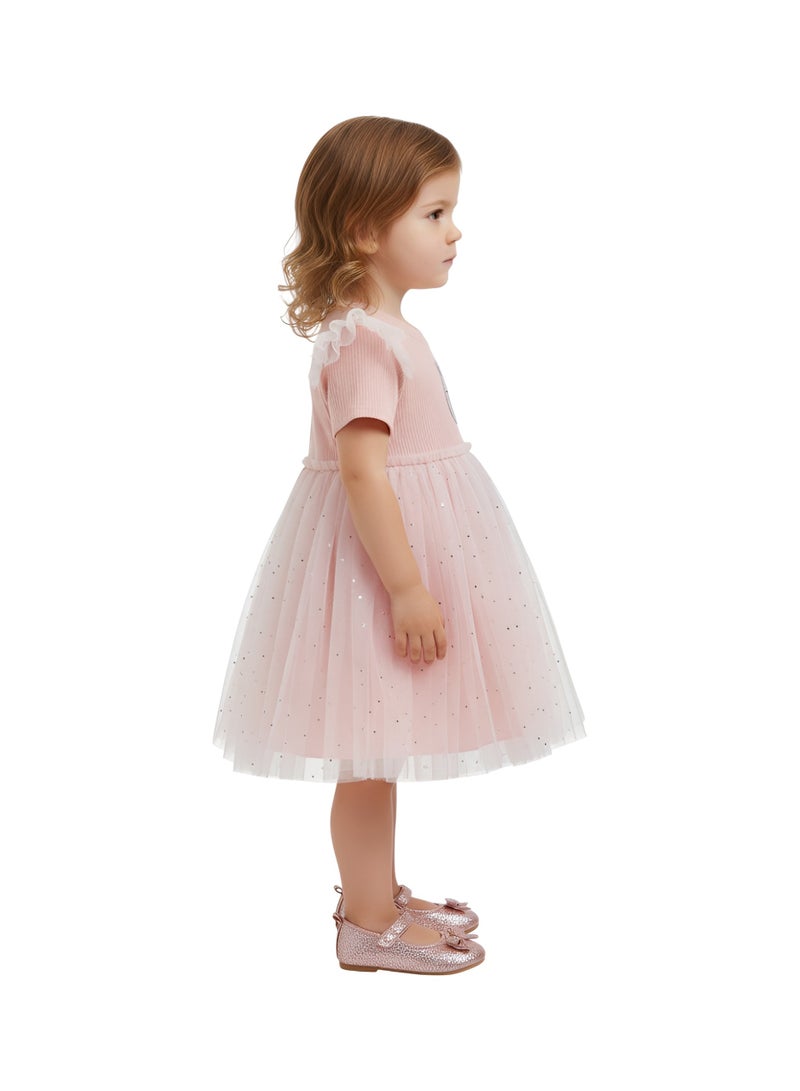 Bidani Frozen Fantasy Pink Dress - Image 2