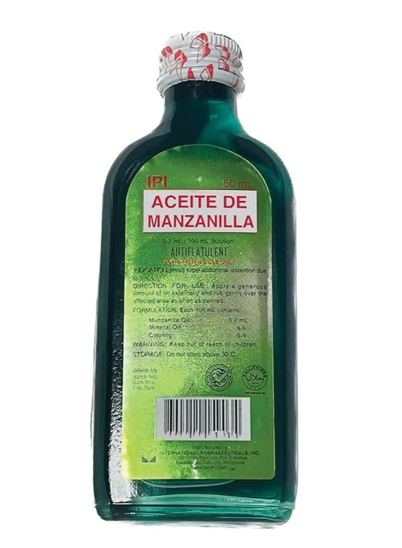 Manzanilla Aceite De Manzanilla Oil - 50 ml 