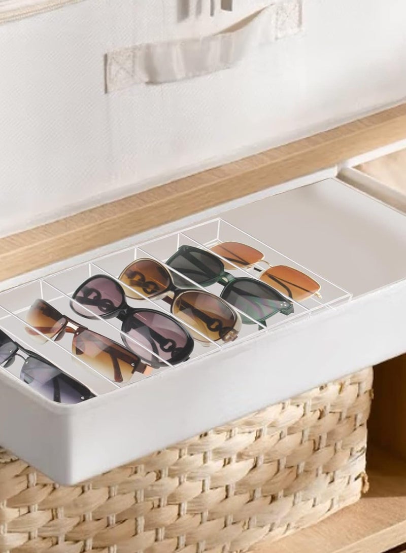 TPGP Acrylic Sunglass Organizer, Eyeglass Case Storage for Multiple Glasses - Image 4