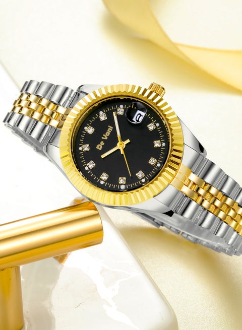 Women Wrist Watch By De Vani Stainless Steel Analog