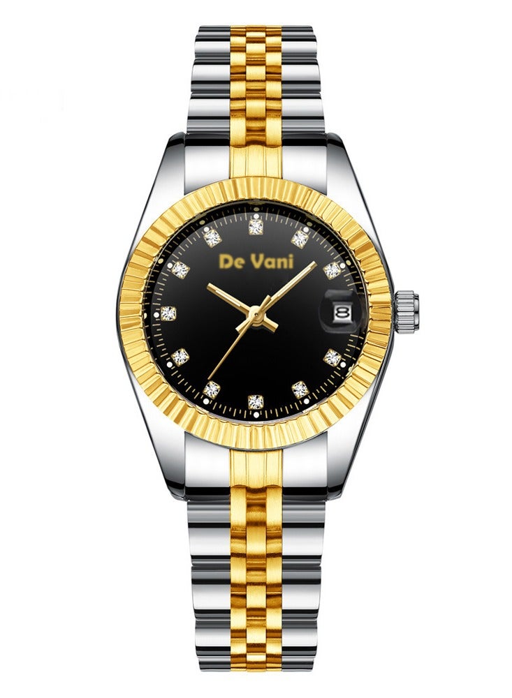 دي فاني ساعة يد للنساء من دي فاني ستانلس ستيل أنالوج بعقارب - Image 2