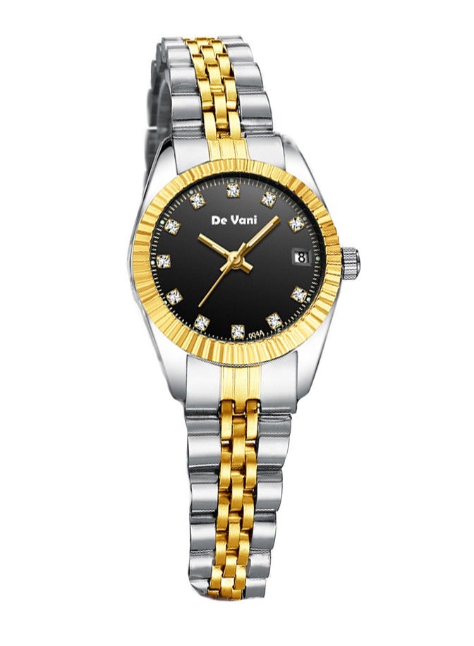 دي فاني ساعة يد للنساء من دي فاني ستانلس ستيل أنالوج بعقارب - Image 3