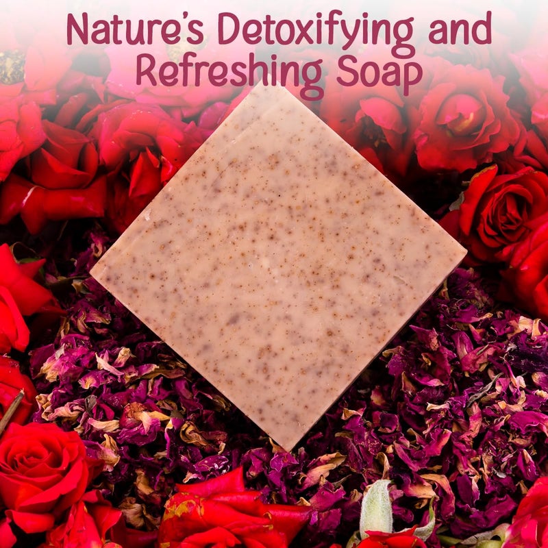 Naturalis Rose Soap  Handmade ColdPressed Rose Soap for Bath  Organic Soap for Deep Cleansing Hydration Skin Soothing and Radiant Glow 100g Each pack of 2  Refreshing and Rejuvenating Experience - Image 4