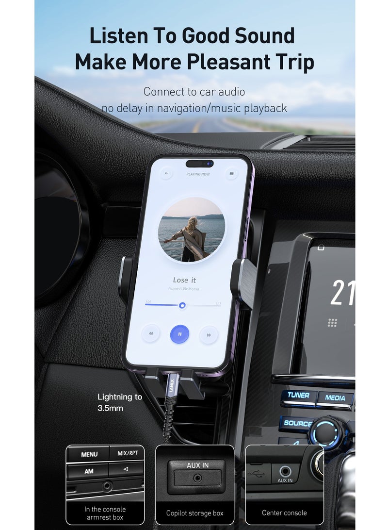 LANEX AUX iPhone cable 1.20 meters, model LH13 - Image 4