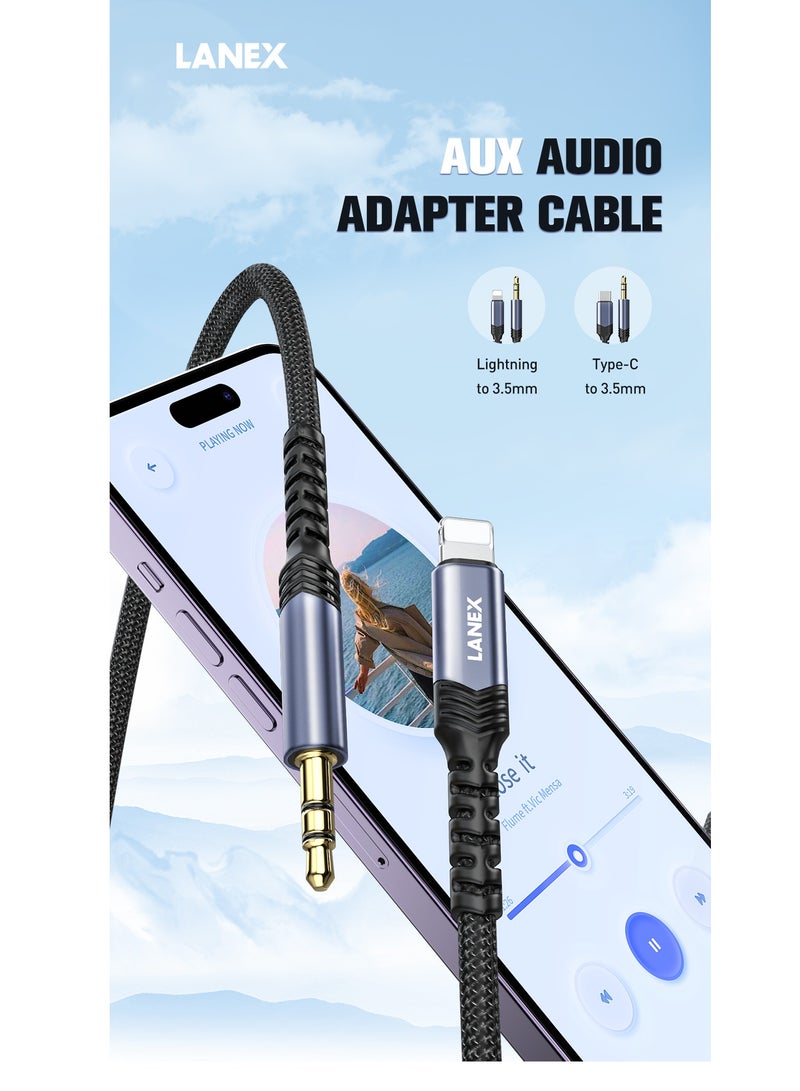 LANEX AUX iPhone cable 1.20 meters, model LH13 - Image 5