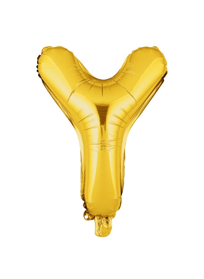 TOY GARDEN Giant Gold Letter Y Balloon  Foil Helium Big Single Mylar Balloon Birthday Party Decoration Supply Baby Shower Event - Image 1