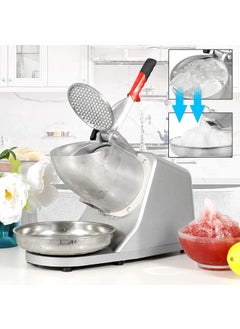 ANTARYAMI ANTARYAMI Electric Ice Crusher Machine Homes Gola Making Stainless Steel Shaved CafesHotels Restaurants 300 Watts  - Image 2
