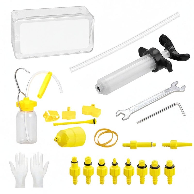 YSANAM Brake Bleed Kit Bicycle Hydraulic Disc Brake Oil Bleeding Tool - Image 1