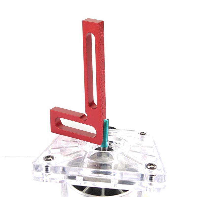 Aluminum Alloy 90 Degree Woodworking Square Ruler Positioning Tool - Image 4