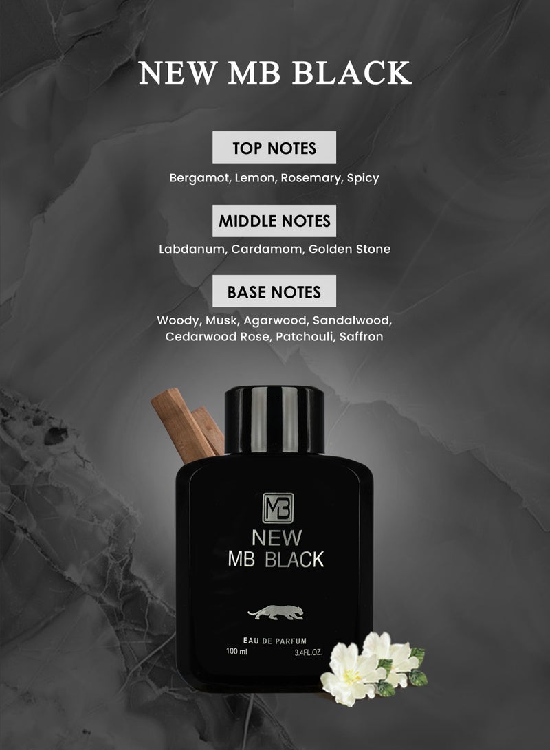 mahabub NEW MB BLACK 100ML From Mahabub perfumes - Image 2