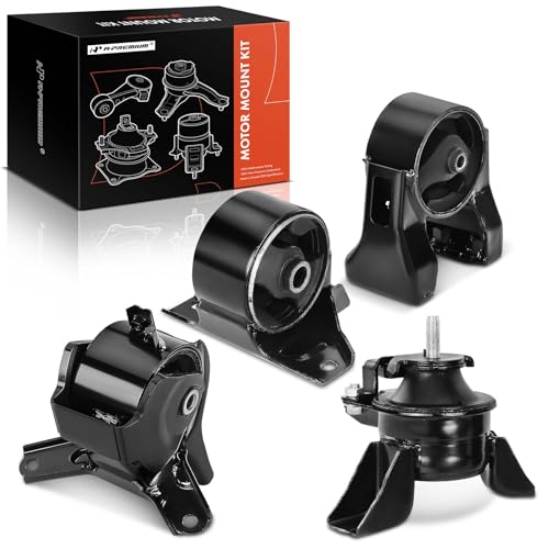 A-Premium 4PCS Engine Motor Mount and Transmission Mount Set [Automatic Transmission] Compatible with Hyundai Sonata 2006 2007 2008, Replace# 218103K850 219103K050 - Image 1
